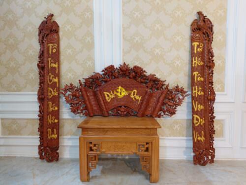 Một số mẫu chữ trên Hoành Phi - Câu đối